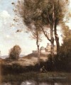 Les Denicheurs Toscans plein air romantisme Jean Baptiste Camille Corot
